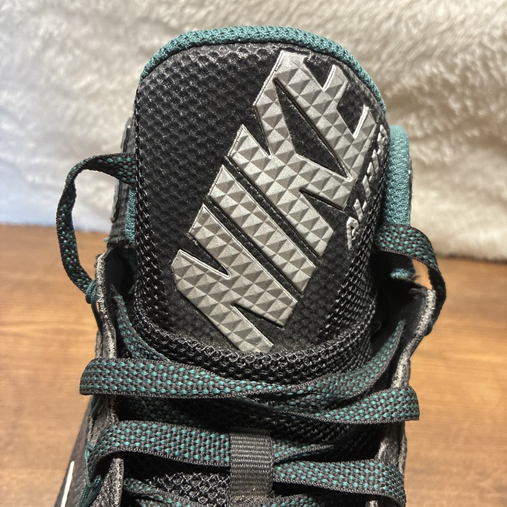 Mens Nike Alpha Pro 2 Mid Football Cleats Green Black Shoes Sz 15 729444-024 - Picture 4 of 16